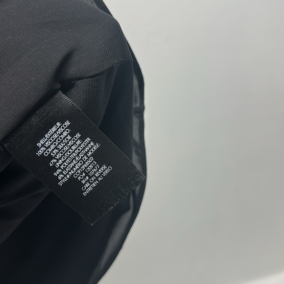 Alice & Olivia Lalita Dress Collared Blouson Botanical Ditsy Floral Black Small - Picture 9 of 10